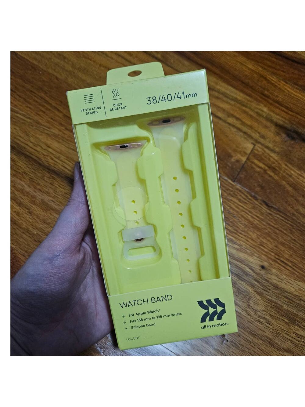All In Motion Watch Silicone Starless Band Apple 42/44/45mm Independent Yellow